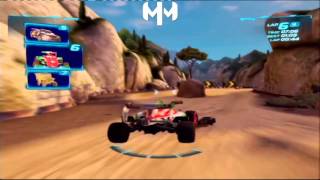 Cars 2 Game English  Francesco Bernoulli Buckingham Sprint [upl. by Htilil]