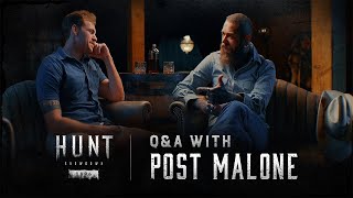 QampA with Post Malone  HuntPartner  Hunt Showdown 1896 [upl. by Verity]