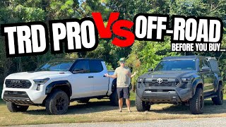 Cant Decide 2024 Toyota Tacoma TRD Pro Vs TRD OffRoad  Which One Should You Choose [upl. by Kohsa]