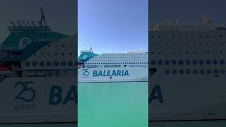 balearia rusadir ferry malagaport malaga shiplovers [upl. by Aneras]