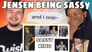 Jensen Ackles being sassy for 530 minutes REACTION [upl. by Huttan334]