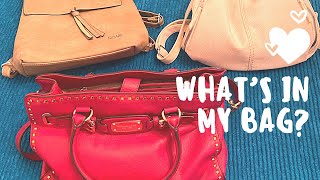 WHATS IN MY BAG MICHAEL KORS E SALDI BORSE [upl. by Anahsed227]