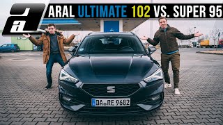 Aral Ultimate 102 vs Super 95  Lohnt sich das  Der ultimative VERBRAUCHSTEST [upl. by Searby]