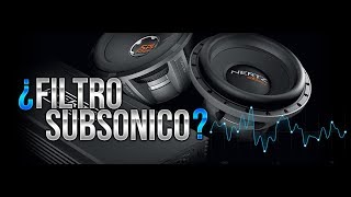 FILTRO SUBSONICO DEL AMPLIFICADOR ¿PARA QUE SIRVE   CAR AUDIO [upl. by Elleirb]