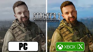 Stalker 2 Heart of Chornobyl Xbox Series X vs PC Graphics Comparison [upl. by Micki314]