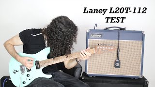 LANEY L20T112 Test  One of the Best Tube Amps [upl. by Ddart]