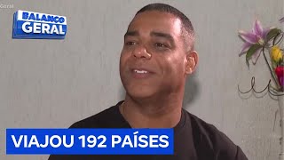 Brasileiro que completou volta ao mundo em tempo recorde conversa com Balanço Geral [upl. by Blanc]