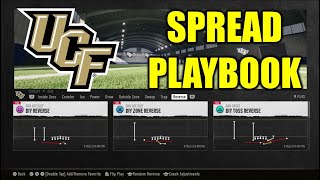 UCF Spread Playbook Guide  College Football 25 [upl. by Midas333]