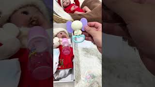 😊 Would you like to receive this cute doll for Christmas reborn reborndoll reborn shorts [upl. by Leihcar]