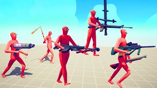 5x RANDOM WEAPON vs EVERY BOSSES 1  TABS  Totally Accurate Battle Simulator [upl. by Frerichs]