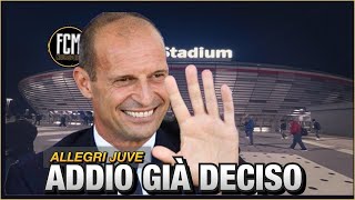 Juventus Allegri si va verso laddio  Analisi FmcNewsSport [upl. by Gottwald]