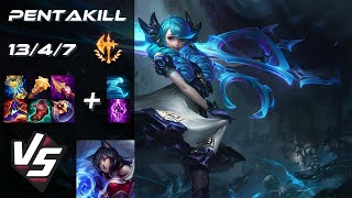 MID Gwen vs Ahri PENTAKILL  EU Challenger Patch 146 [upl. by Fritzie]