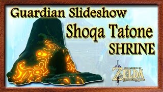 Shoqa Tatone Shrine Guardian Slideshow Side Quest  Zelda Breath of the Wild [upl. by Nnylcaj]