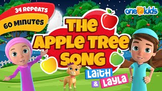 The Apple Tree Song  60 MINUTES  Laith amp Layla  Islamic Songs For Kids [upl. by Anile394]