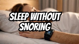 Solution for Snoring We Tested the Sleep AntiSnore Wristband and Revealed Everything [upl. by Leontyne303]