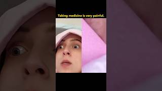 Taking medicine is very painful funny funnyvideo storytime foryou mystorytime vlog fyp [upl. by Yila271]