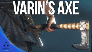 Varins Axe Weapon Location  Assassins Creed Valhalla [upl. by Onitsuaf709]