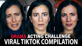 TIKTOK quotDrama Acting Challengequot VIRAL COMPILATION ELIANA GHEN [upl. by Jared]