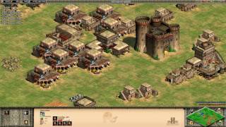 Age of Empires II Deathmatch  Saracens vs Britons [upl. by Eelirem884]