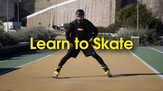 How to Inline Skate  Beginners Guide [upl. by Imotih512]