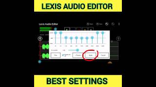 How To Edit Voice In Mobile  Lexis Audio Editor ✅️ shorts [upl. by Koo]