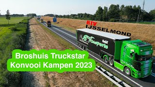 Broshuis Truckstar Konvooi Kampen 2023 🚛🚛🚛 [upl. by Anauqaj]