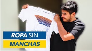 Cómo Quitar MANCHAS AMARILLAS de la Ropa Blanca 🤾‍♂️🧼 [upl. by Pero500]