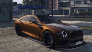 GTA 5 Enus Deity Customization Bentley Flying Spur [upl. by Lethia]