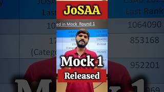 JOSAA 2024 Mock Seat Allocation✅  jossa mock seat allotment 2024  mock seat allocation josaa 2024 [upl. by Ayiak]