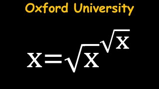 Can you Solve Oxford University Admission Interview Question [upl. by Sawyer]