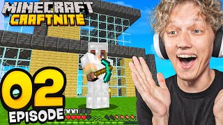 Craftnite 2 Episode 2  BUILDING MY HOUSE this is amazing [upl. by Roi336]