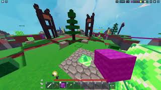 Dominating roblox bedwars with NYOKA kit on PC [upl. by Eidnac]