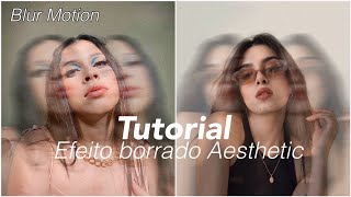 TUTORIAL PHOTO BLUR EFFECT 📸 como deixa foto tremida [upl. by Hammerskjold]