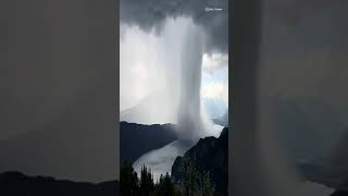 Microburst at Lake Millstatt Austria [upl. by Hough]