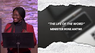 The Life of The Word  Minister Rose Antwi [upl. by Austin]