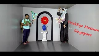 Trick Eye Museum Singapore  Travel to Singapore  Traveling VLOG 5 [upl. by Nancy897]