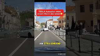 Tesla Autopilot rettet Mann das Leben shorts tesla autopilot unfall [upl. by Orapma]