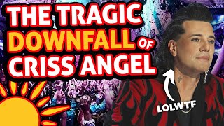 Criss Angel SUCKS Failed Shows ZERO TV Ratings and Now ARSON Ooof [upl. by Lehcem]