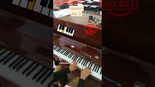 Hanon no 2 Practice tips adultpianobeginner clasesdepiano pianoteacher [upl. by Intihw]