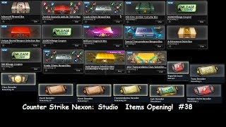 CSNSCSNZ Counter Strike Nexon Studio Items Opening 38 [upl. by Anik365]