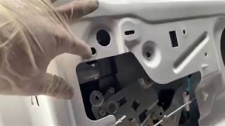 Chevy Express Van Broken Door Handle and Latch Remove and Install [upl. by Diannne742]