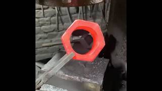 Production SuperLarge Hex Nut From Ships Chines  Hex Nut Manufacturing foryou manufacturing [upl. by Noiramed384]