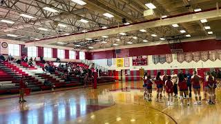 Washington Township vs Lenape First Set [upl. by Koah822]