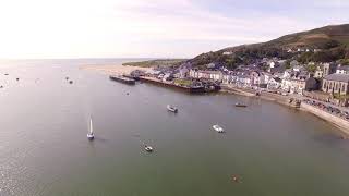 Aberdovey Aberdyfi Drone 4K Version [upl. by Ahsenet]