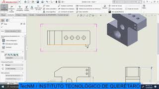 Aplicación de cotas en Solidworks [upl. by Ainad]