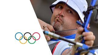 Italy Win Archery Team Gold  London 2012 Olympics [upl. by Nomelc]