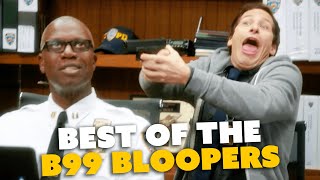 Best of the Bloopers amp Improvised Moments from Brooklyn NineNine  Comedy Bites [upl. by Ennovyahs]