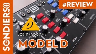 BEHRINGER MODEL D  Synthétiseur analogique semi modulaire monophonique test et démo [upl. by Haimehen]