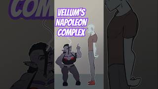 Vellum totally doesnt have a Napoleon complex shorts [upl. by Ingalls]