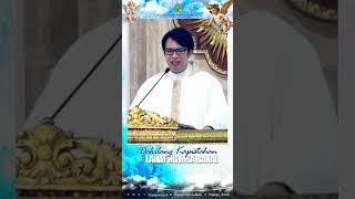 Salya sa Biyaya  FrJonathan Homily  QuiapoChurch Shorts Excerpt ShotVideo [upl. by Olnek356]